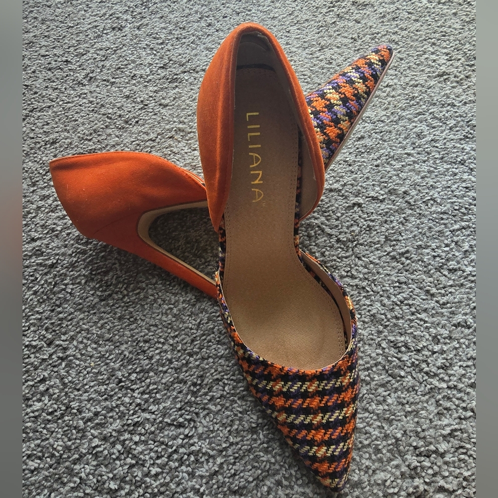 Women's Multicolor Heels - Picture 4 of 5